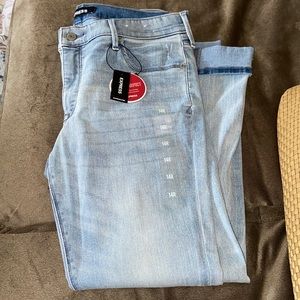 Legging mid rise express jeans